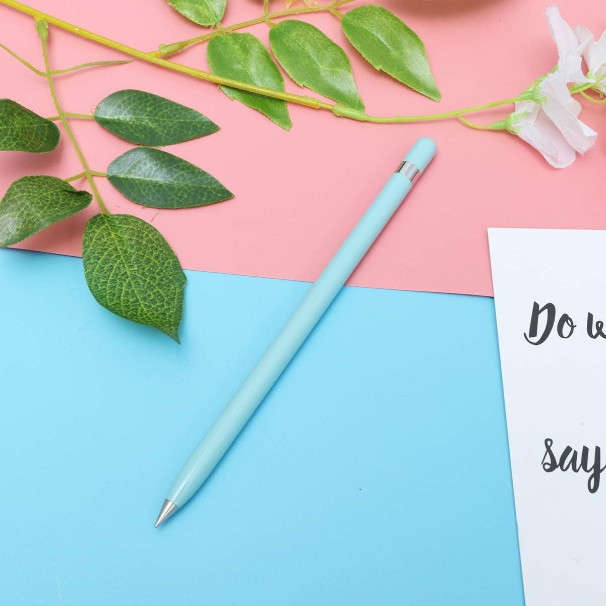 NUOBESTY matite meccaniche matite automatiche che disegnano matite senza per shool da ufficio azzurro - Image 6