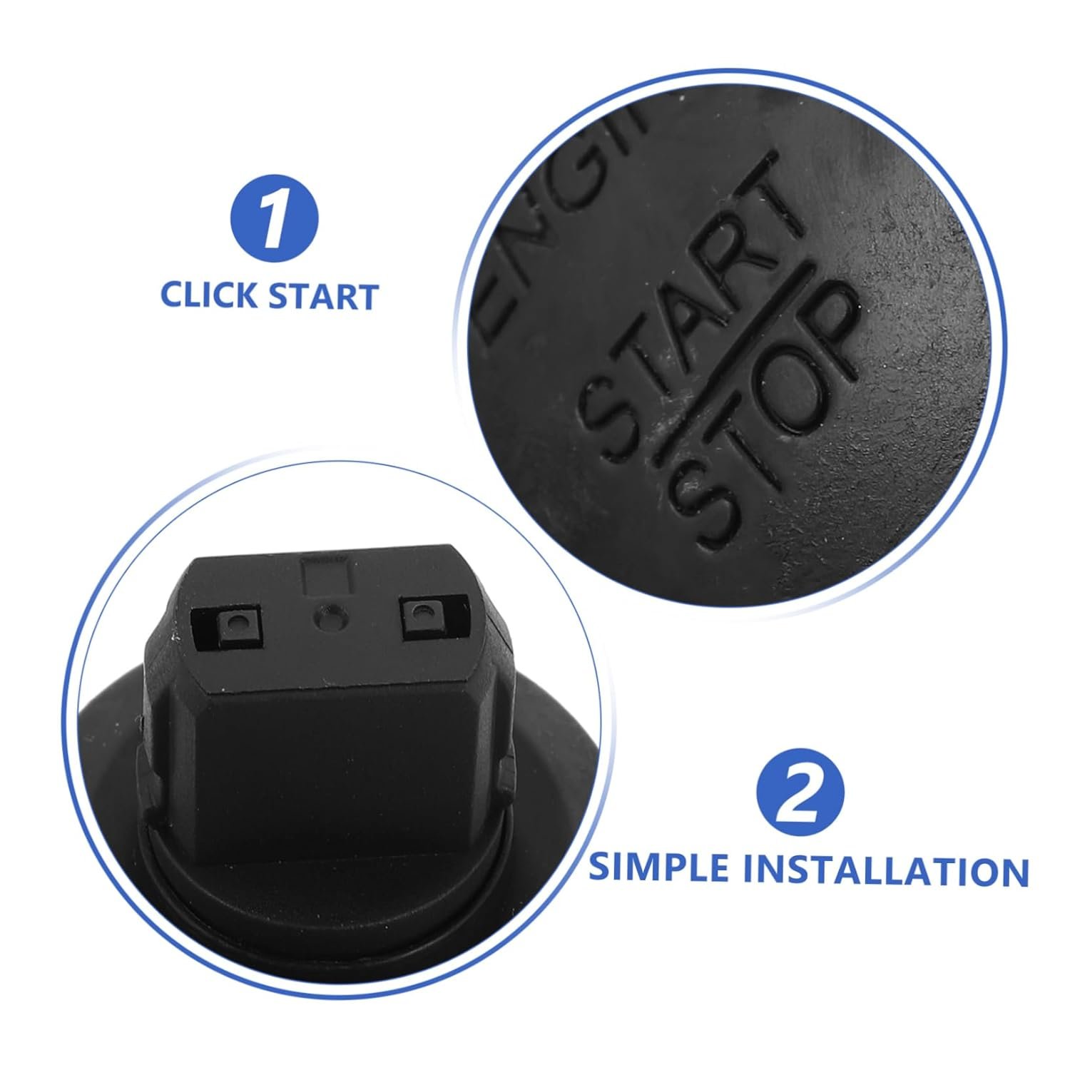 VALICLUD Pulsante Avviamento Per Auto Interruttore Accensione Keyless Compatibile Con Mercedes Facile Installazione e Design Tecnologia Per Accensione Senza Chiave - Image 9