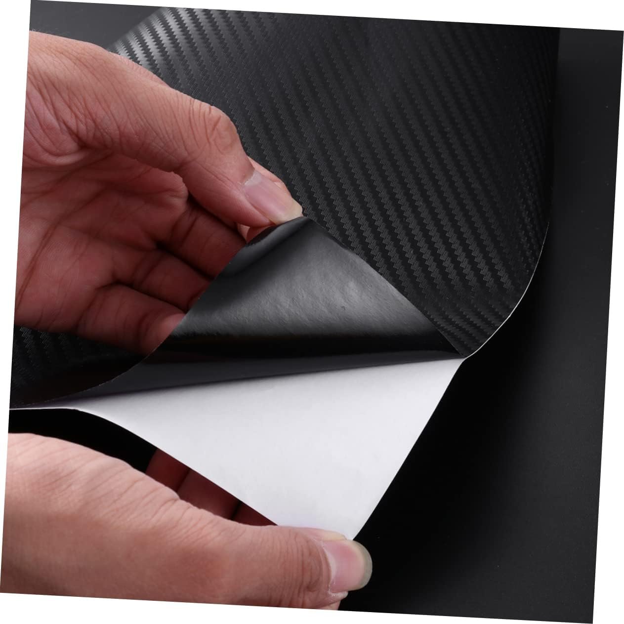 iplusmile 3 Pz Pellicola in Fibra di Carbonio Carta da Imballaggio per Auto Vinile Fai da Te Tecnologia in Fibra di Carbonio Art Custodie per Cellulari Auto Esterna Decalcomania per Auto - Image 5