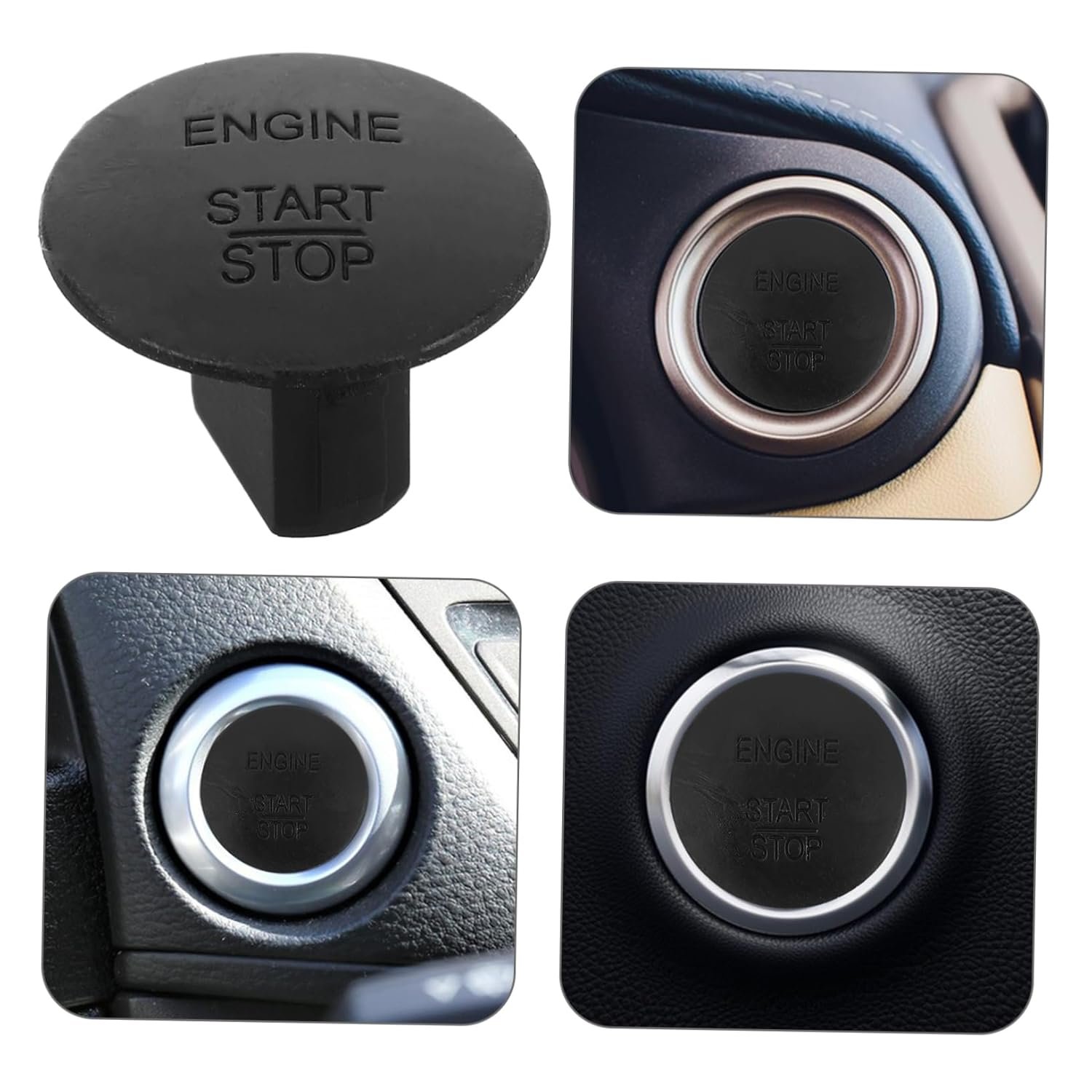 VALICLUD Pulsante Avviamento Per Auto Interruttore Accensione Keyless Compatibile Con Mercedes Facile Installazione e Design Tecnologia Per Accensione Senza Chiave - Image 8